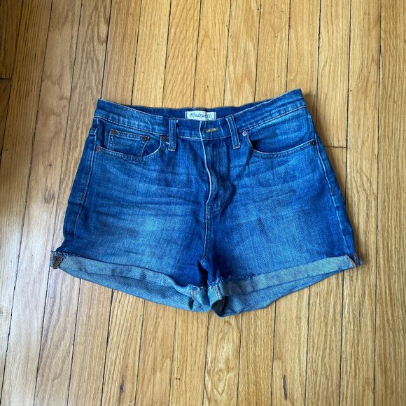 Madewell High-Waisted Jean Shorts - Picture 1 of 5